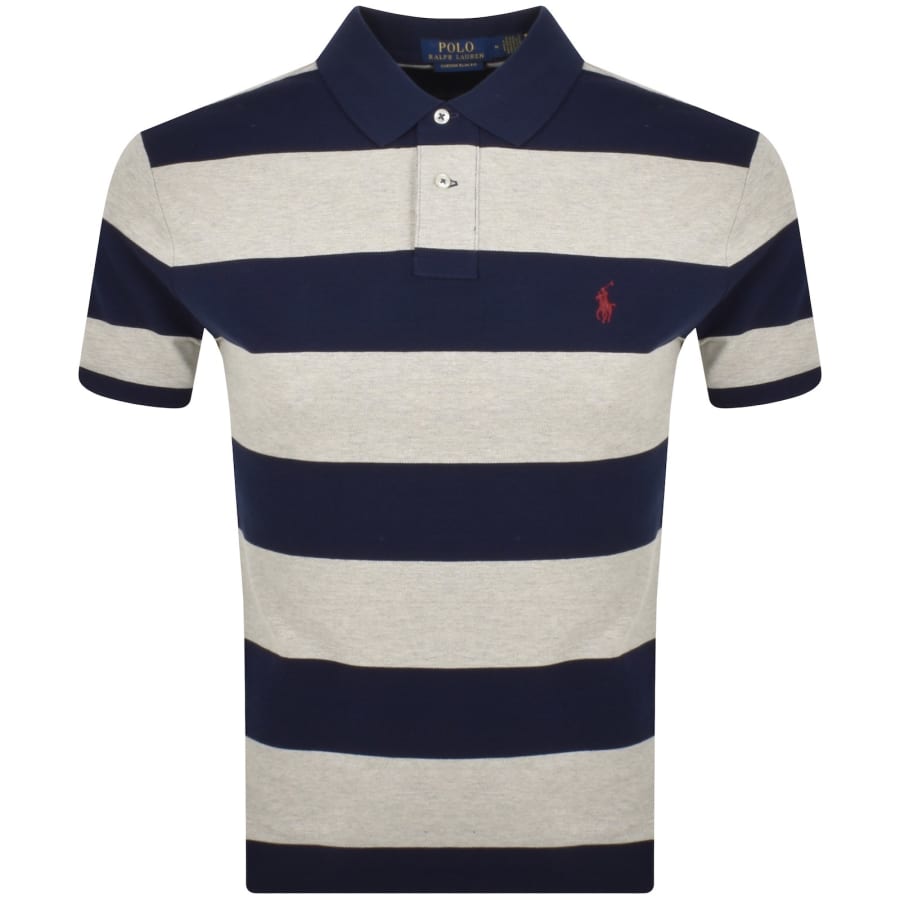 Ralph Lauren Classic Slim Fit Polo T Shirt Navy